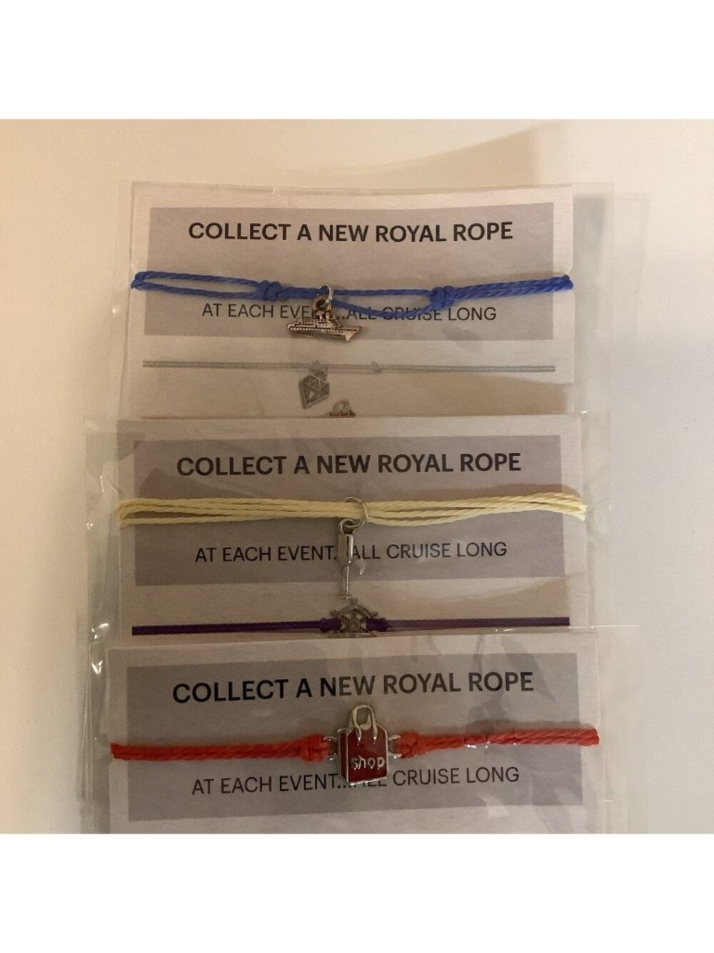 EFFY Royal Caribbean Cruise Collection, Limited Edition 3 Bracelets. New In Pack